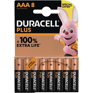 Plus Power AAA 8PK Specialerbjudande