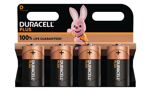 Duracell Plus Power  D-storlek (4-pack)