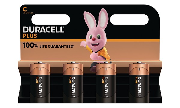 Duracell Plus Power C-storlek (2-pack)