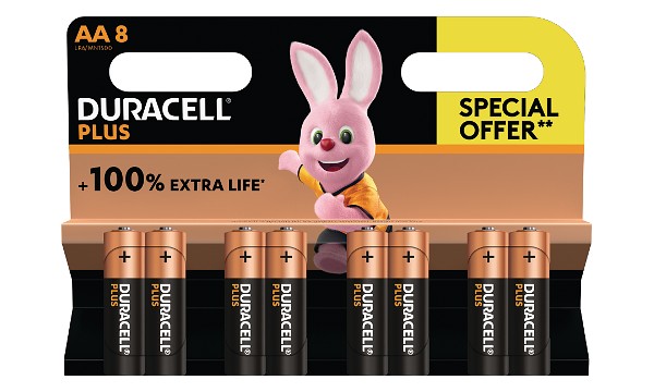 Duracell Plus Power AA 8PK Specialerbjudande