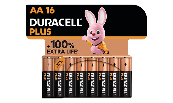 DURACELL PLUS POWER 16PK