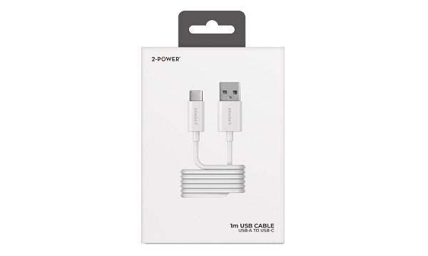 2-Power 1M USB-A to USB-C USB Cable