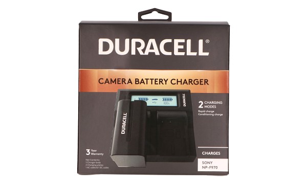 DCR-TRV120E Duracell LED Dual DSLR Battery Charger