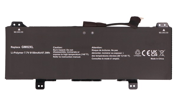 GM02XL Batteri (2 Cells)