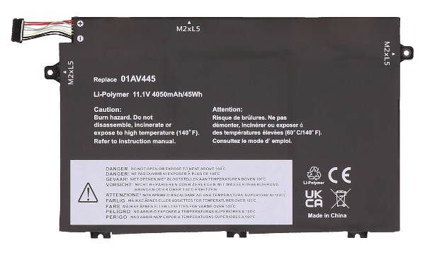 ThinkPad E15 20RE Batteri (3 Cells)