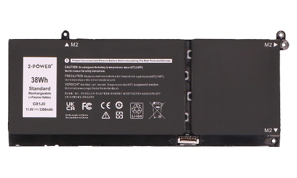 Inspiron 5518 Batteri (3 Cells)