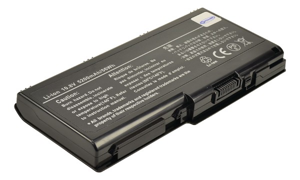 Satellite P500-01C Batteri (6 Cells)