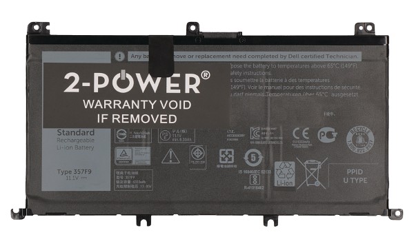 Inspiron 7559 Batteri (6 Cells)