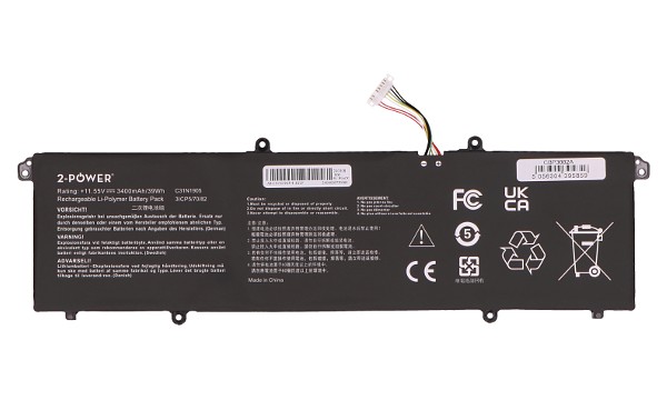 M3502QA Batteri (3 Cells)