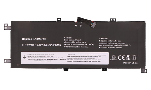 ThinkPad L13 Yoga Batteri (4 Cells)