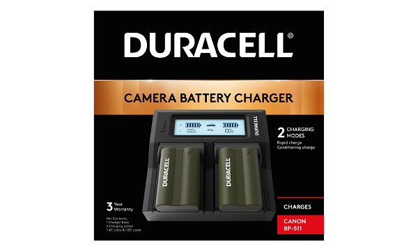 ZR-20 Canon BP-511 Dubbel batteriladdare