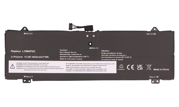 Ideapad Yoga 7-14ITL5 82BH Batteri (4 Cells)