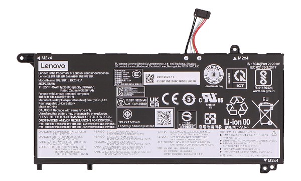 L19L3PDA Batteri (3 Cells)