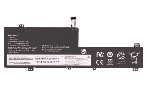 Ideapad Flex 5-14ITL05 82HS Batteri (3 Cells)