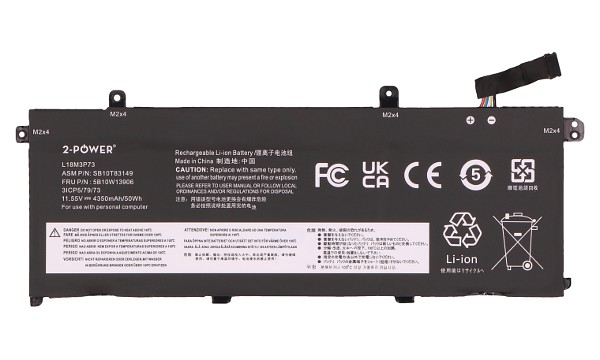 ThinkPad P14s Gen 1 20Y1 Batteri (3 Cells)