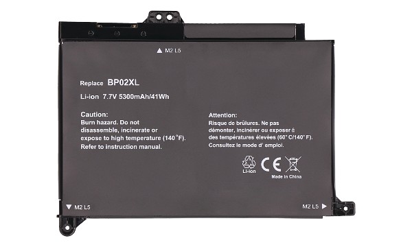 Pavilion 15-ab223ng Batteri (2 Cells)