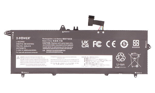 ThinkPad T495s 20QJ Batteri (3 Cells)