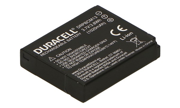 Lumix TZ57 Batteri (1 Cells)