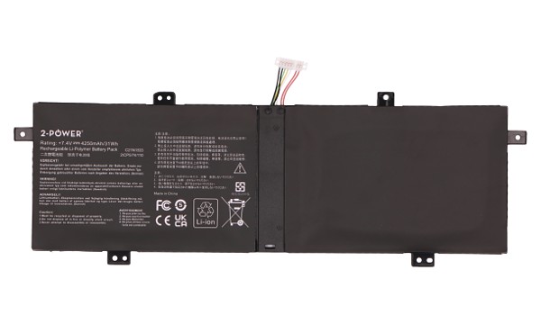 X431FL Batteri (2 Cells)