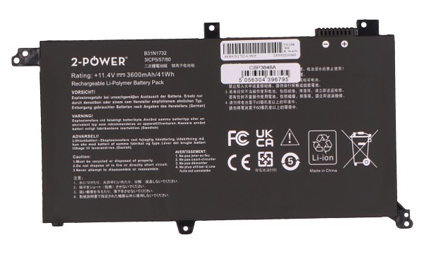 VX60LI Batteri (3 Cells)