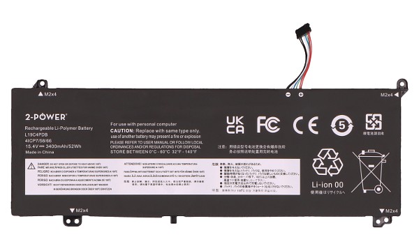 5B11N52063 Batteri (4 Cells)