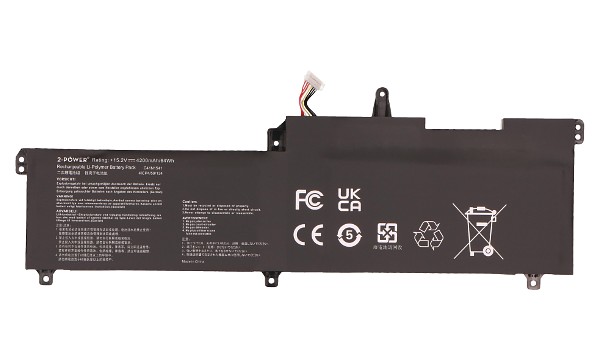 ROG Strix GL702ZC Batteri (4 Cells)