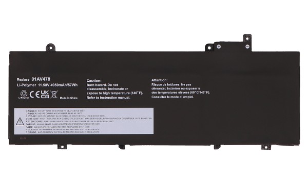 ThinkPad T480S 20L8 Batteri (3 Cells)