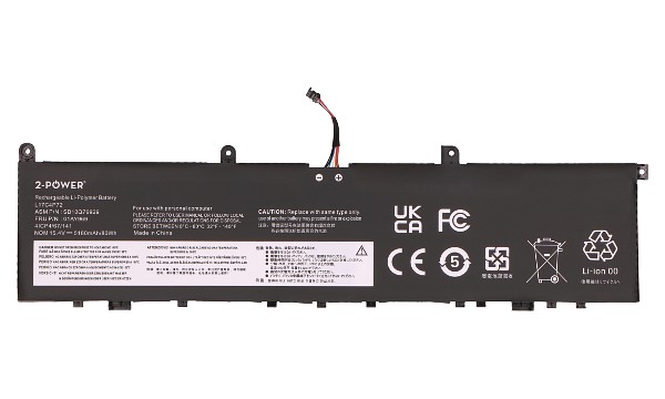 ThinkPad X1 Extreme 2nd Gen 20QW Batteri (4 Cells)