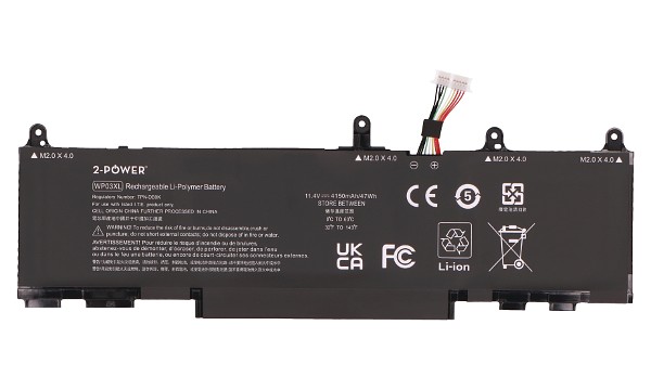 WP03XL Batteri (3 Cells)