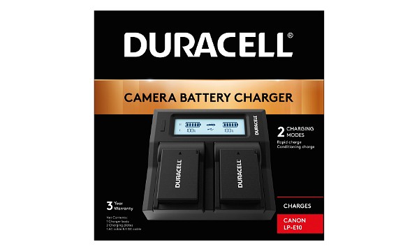 EOS 1100D Canon LP-E10 Dual Battery Charger