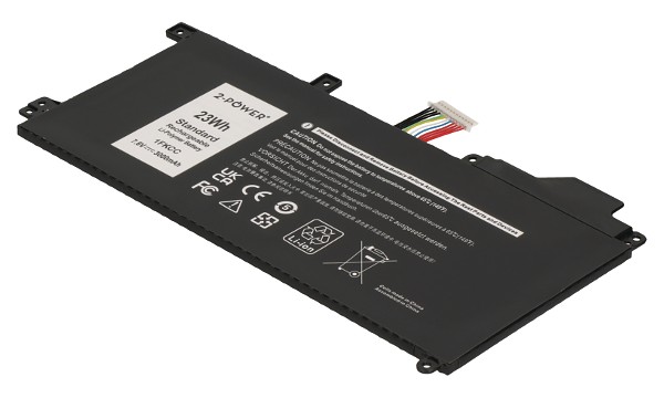 Latitude 7200 2-in-1 Batteri (2 Cells)