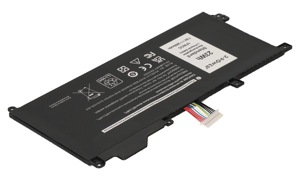 Latitude 7200 2-in-1 Batteri (2 Cells)