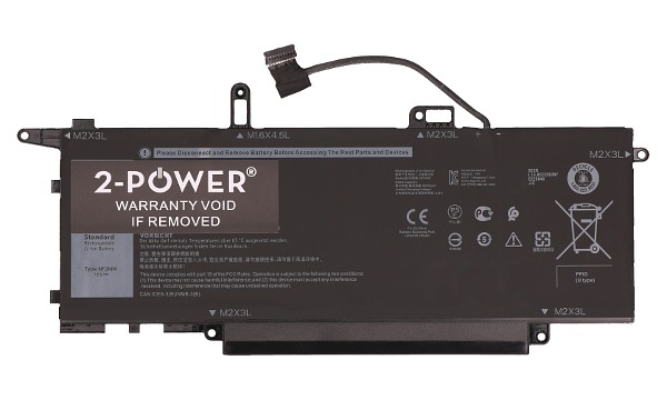 Latitude 7400 2-in-1 Batteri (4 Cells)