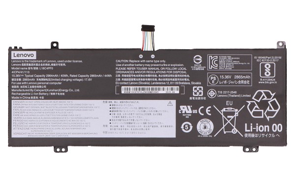 ThinkBook 13s 20R9 Batteri (4 Cells)