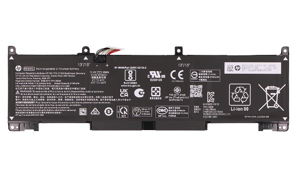 EliteBook 650 G9 Batteri (3 Cells)