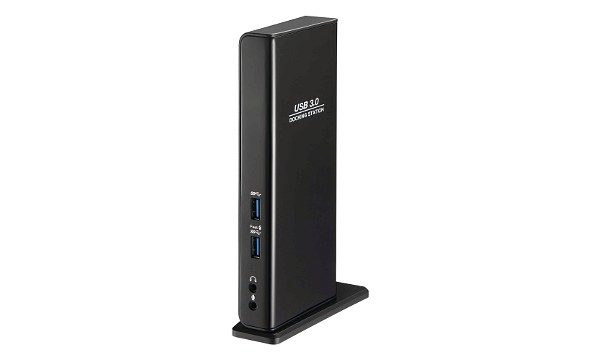 40A90090CH USB-C och USB 3.0 Docka, dubbla skärmar