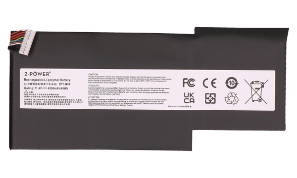 GS43VR Batteri (3 Cells)